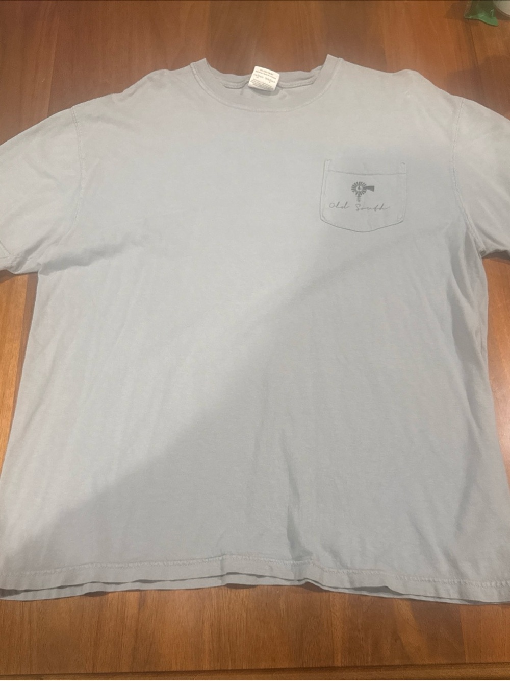 Old South- Loyal to the End Light Grey Pocket Tee